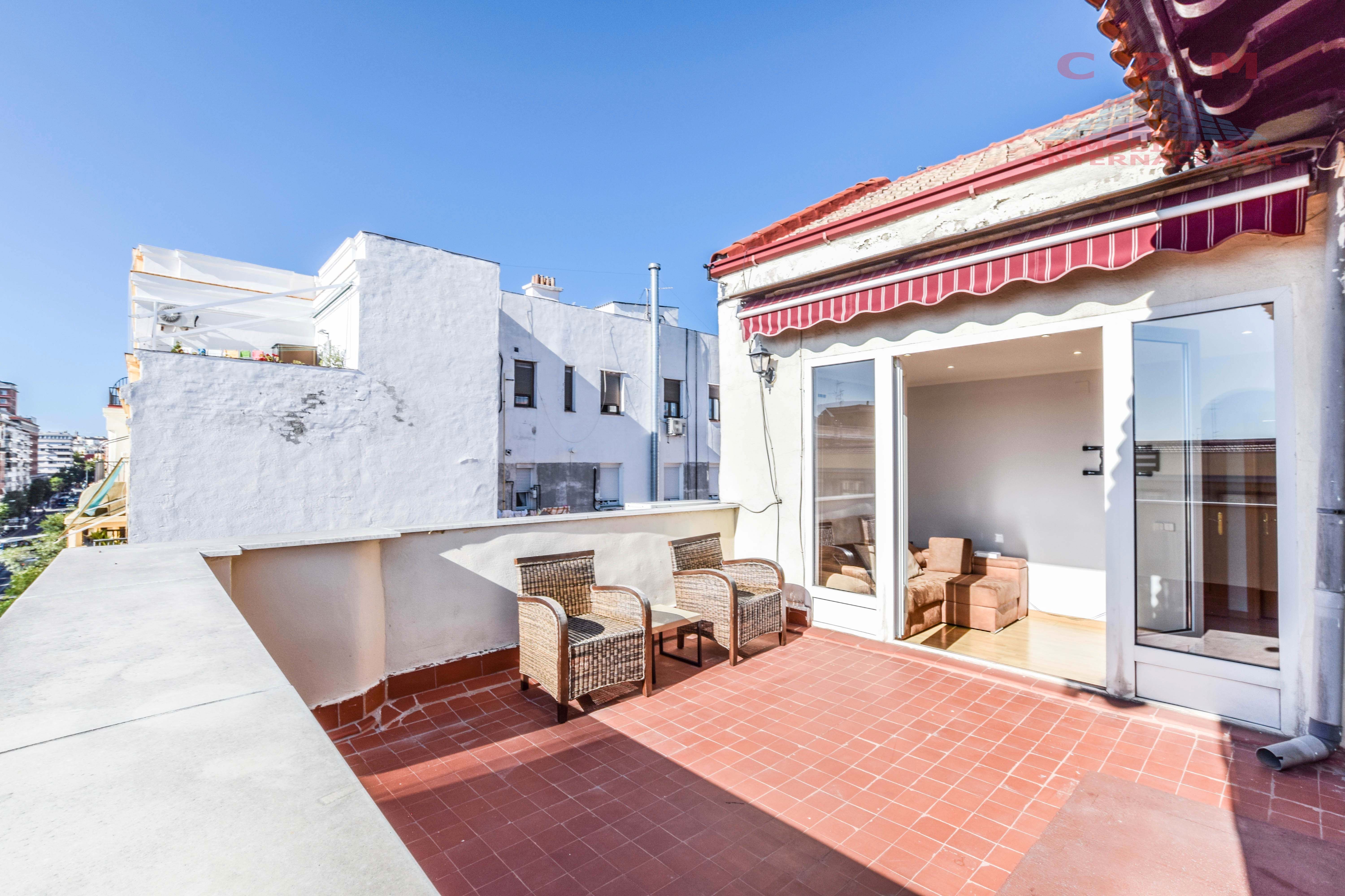 Terrassa de Àtic de lloguer en  Madrid Capital amb Aire condicionat, Calefacció i Terrassa