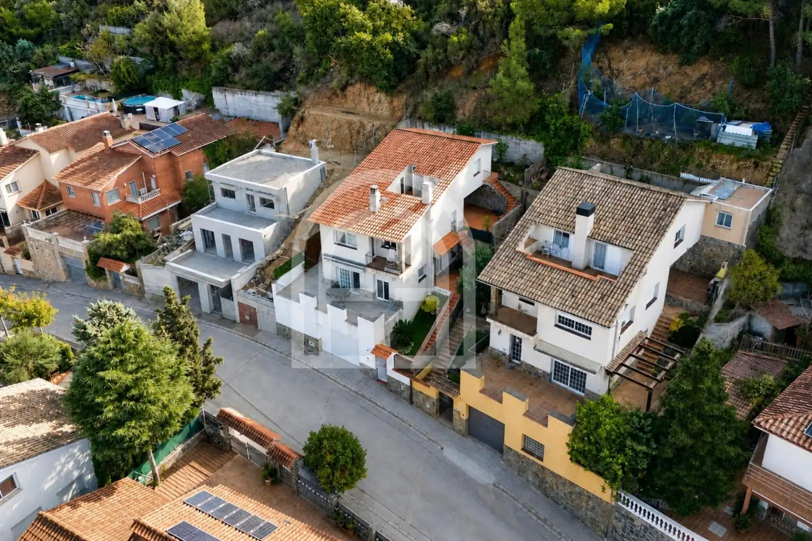 Vista exterior de Casa o chalet en venta en Sant Fost de Campsentelles con Calefacción, Jardín privado y Terraza