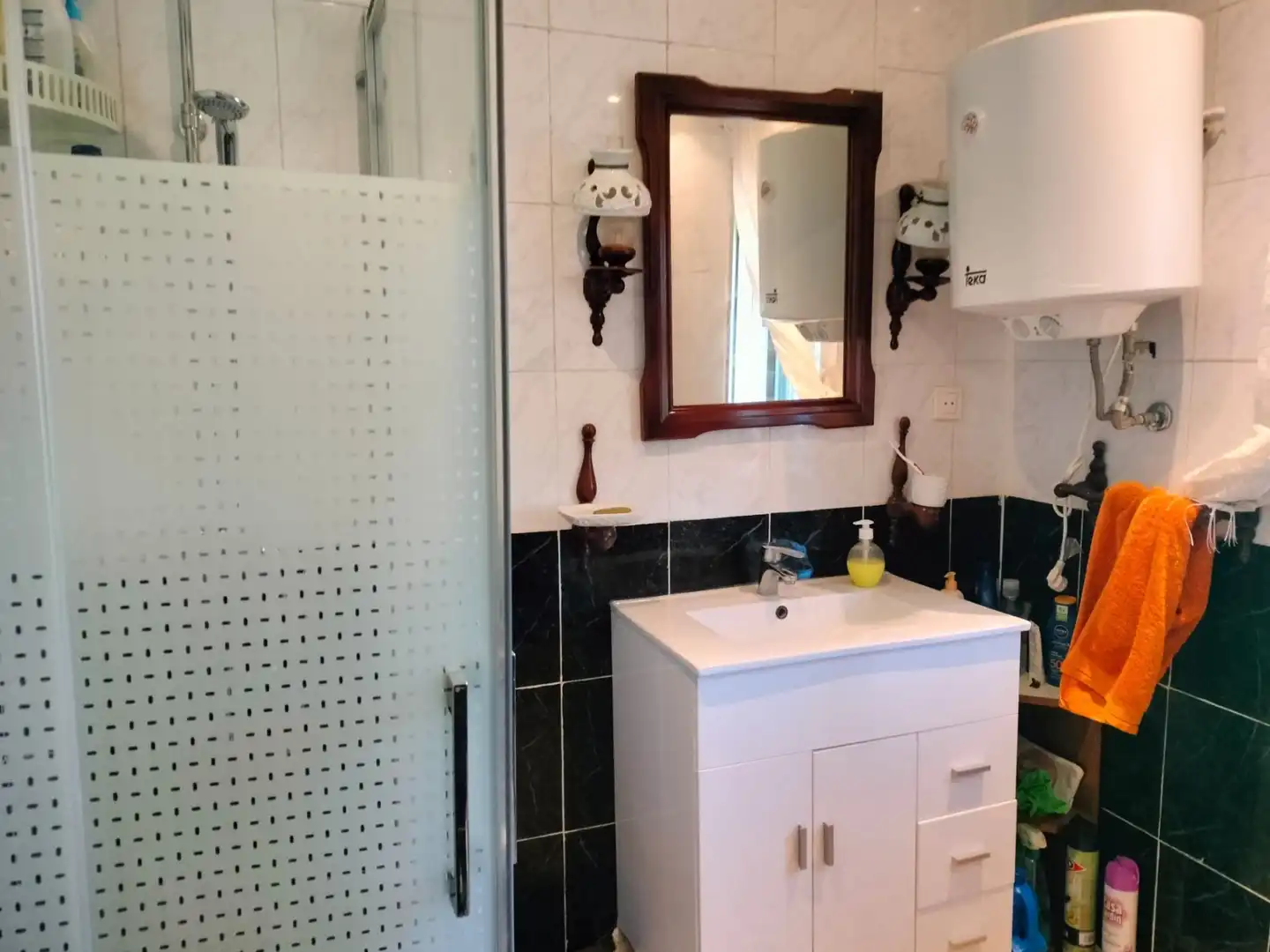 Baño de Casa o chalet en venta en Almodóvar del Campo con Aire acondicionado, Calefacción y Terraza