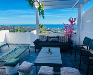 Terrace of Single-family semi-detached for sale in Marbella  with Air Conditioner, Terrace and Swimming Pool