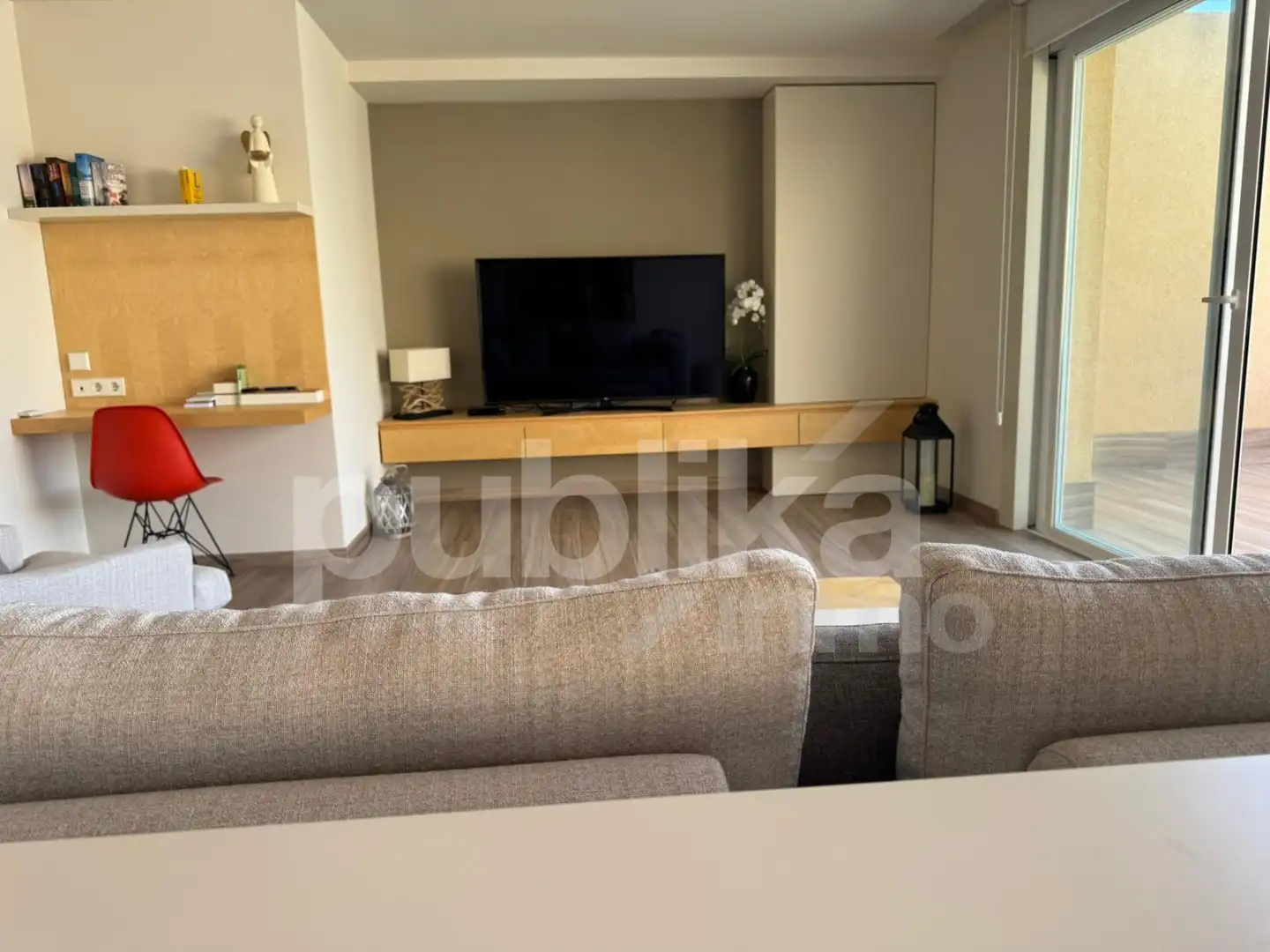 Sala d'estar de Àtic en venda en Santa Pola amb Aire condicionat, Calefacció i Terrassa