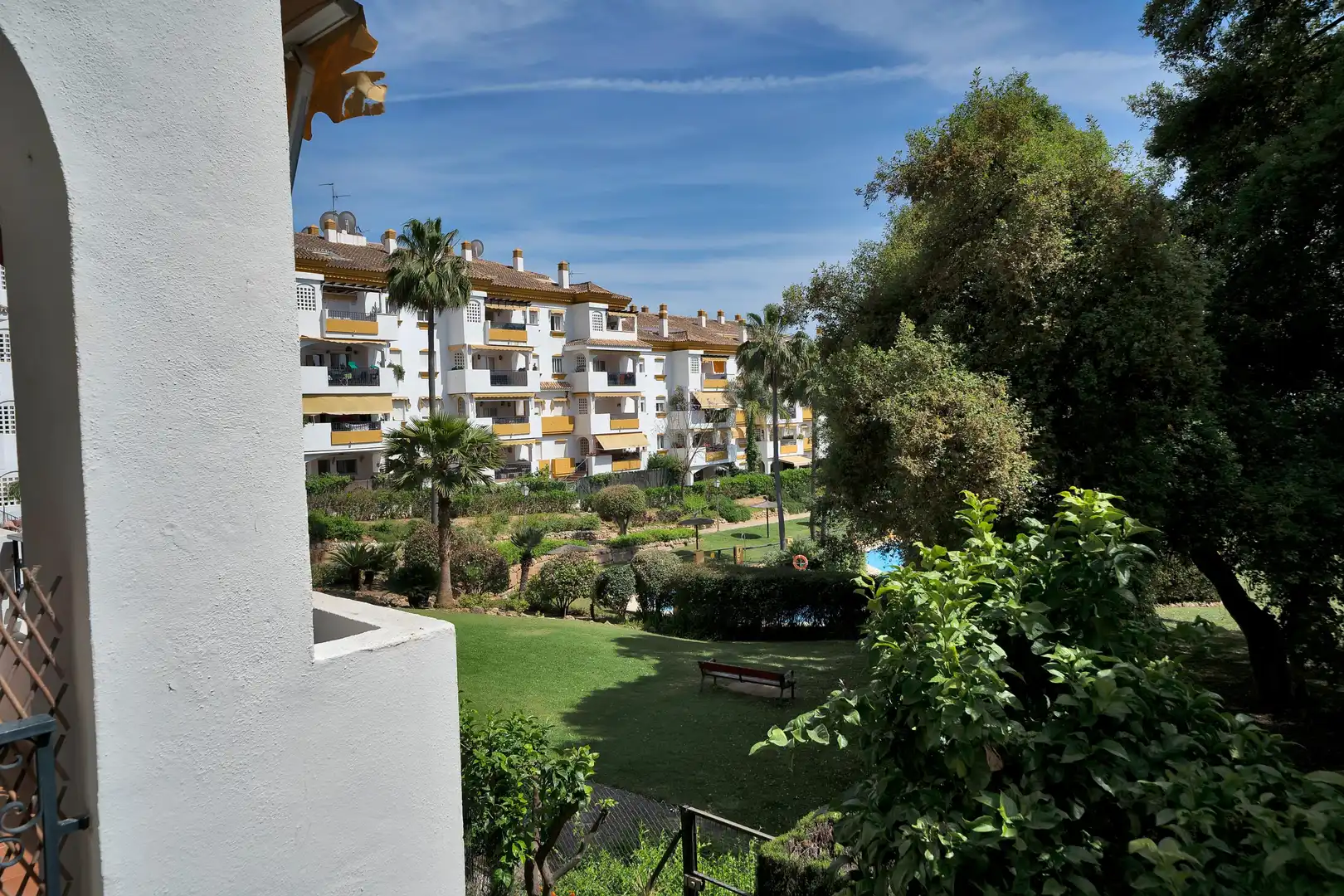 Jardín de Apartamento en venta en Marbella con Aire acondicionado, Calefacción y Jardín privado
