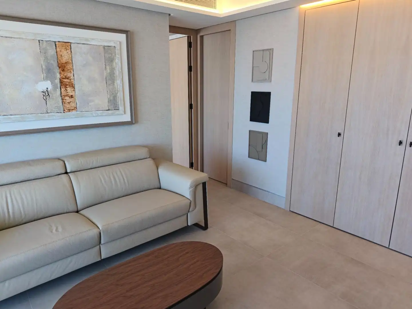 Sala de estar de Piso de alquiler en Málaga con Aire acondicionado, Calefacción y Terraza