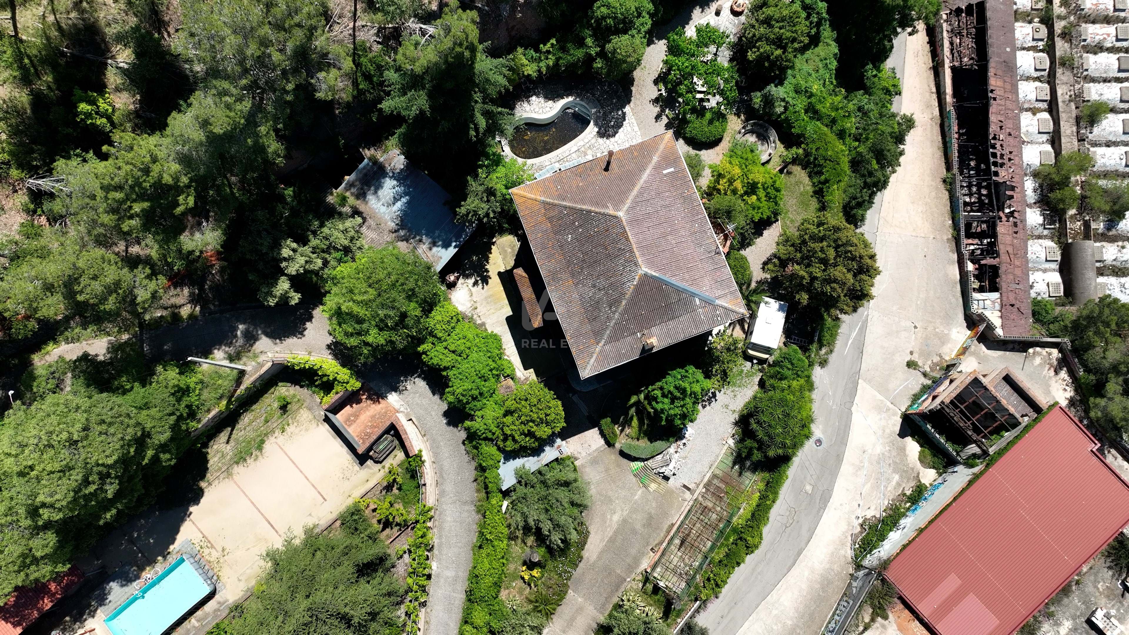 Jardín de Finca rústica en venta en Castellar del Vallès con Calefacción, Terraza y Piscina