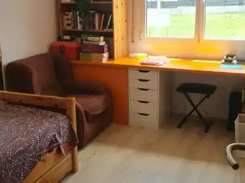 Dormitori de Casa o xalet en venda en Llagostera amb Aire condicionat, Piscina i Balcó