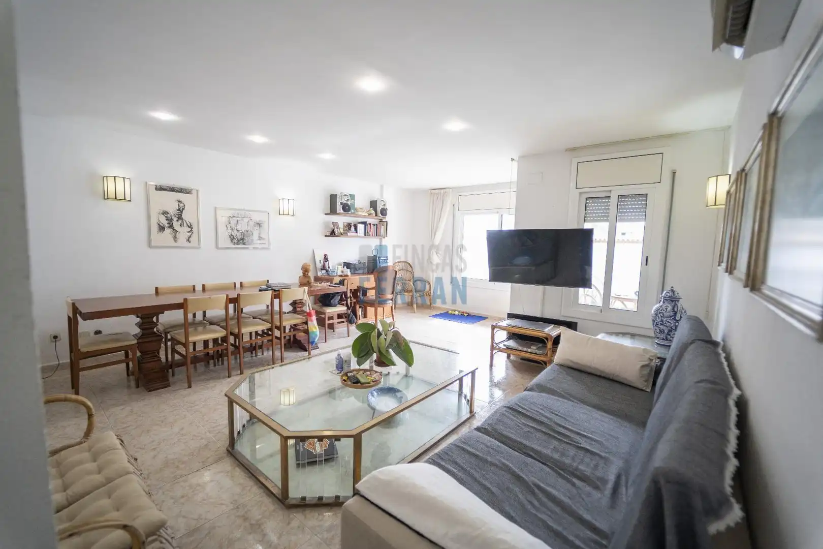 Sala d'estar de Apartament en venda en El Vendrell amb Aire condicionat, Terrassa i Traster