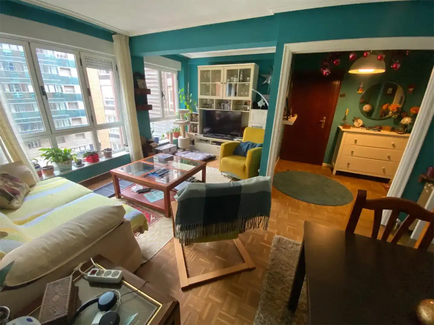Living room of Flat for sale in Gijón 