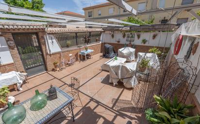 Terrassa de Casa adosada en venda en Vegas del Genil amb Aire condicionat, Calefacció i Jardí privat