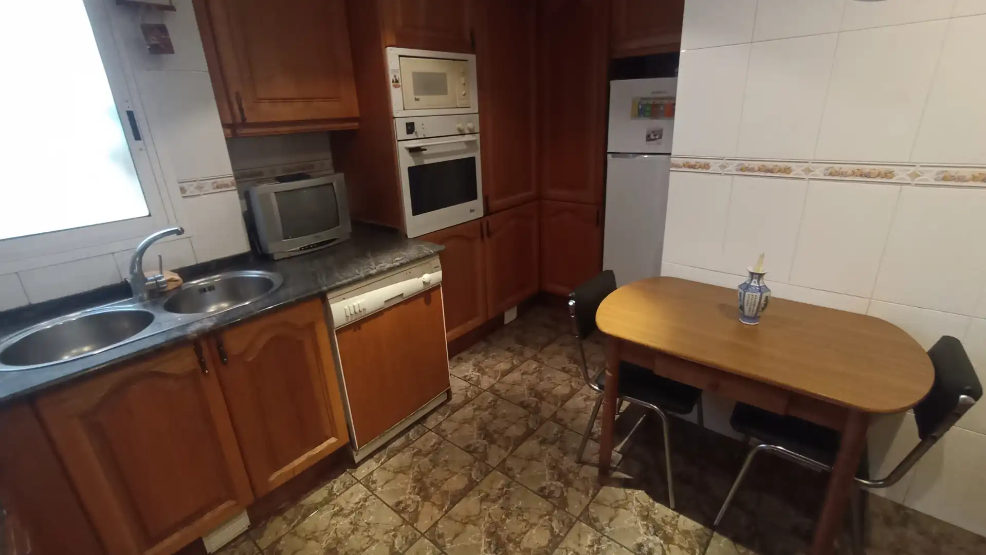 Kitchen of Flat for sale in Lleida  with Air Conditioner, Heating and Furnished