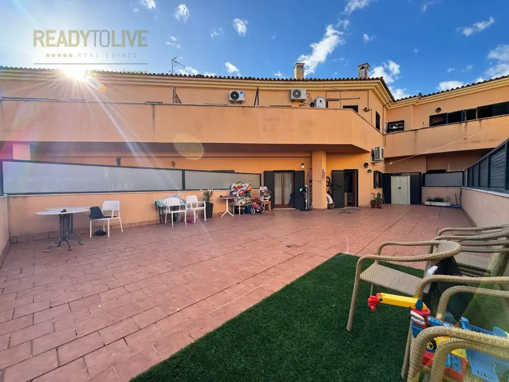 Terrace of Flat for sale in Alcúdia  with Air Conditioner, Terrace and Furnished