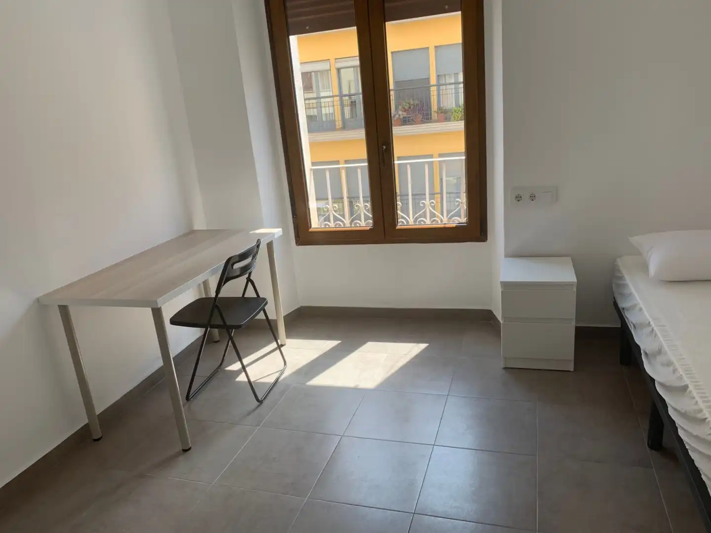 Bedroom of Flat for share in Alcoy / Alcoi  with Heating, Terrace and Furnished