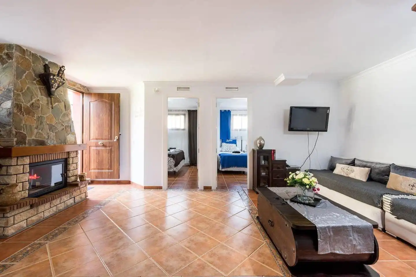 Living room of Detached homes for rent in Benalmádena  with Air Conditioner, Heating and Private garden