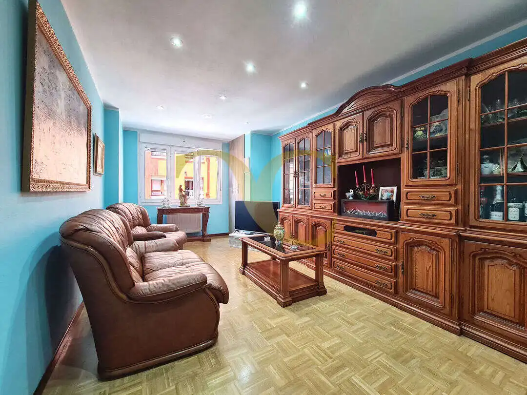 Living room of Flat for sale in Gijón   with Heating