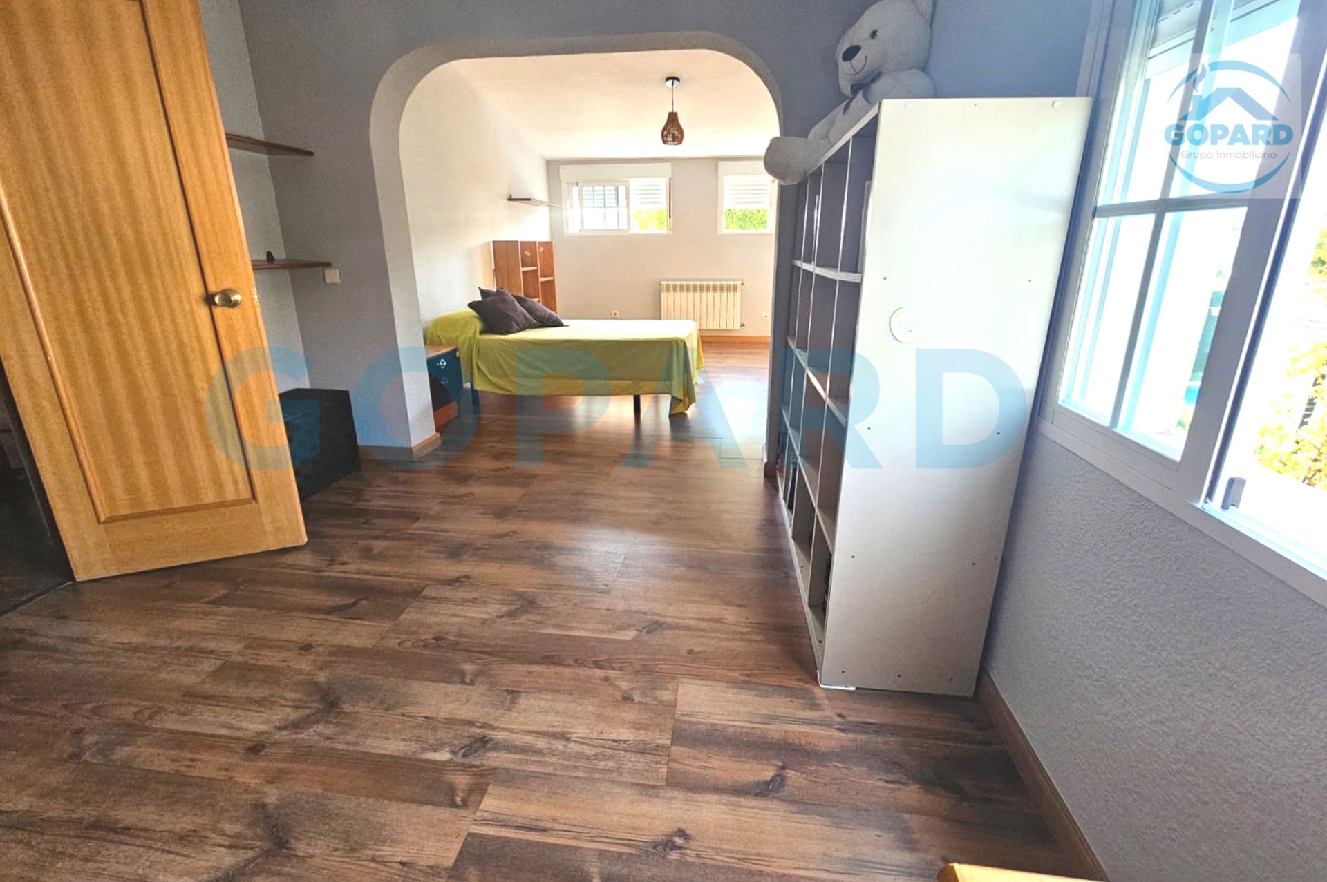 Dormitori de Casa o xalet de lloguer en Villanueva de la Cañada amb Aire condicionat, Calefacció i Jardí privat