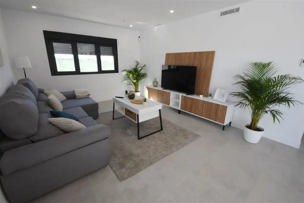 Sala de estar de Apartamento en venta en Fuente Álamo de Murcia con Terraza