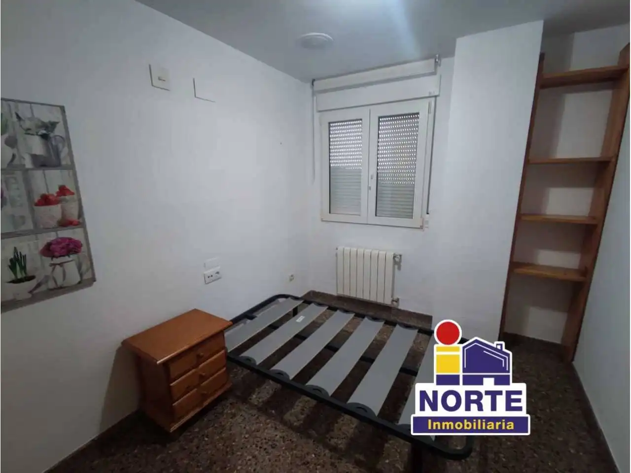 Dormitori de Pis de lloguer en Alcoy / Alcoi amb Calefacció i Moblat