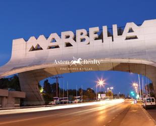 Exterior view of Land for sale in Marbella