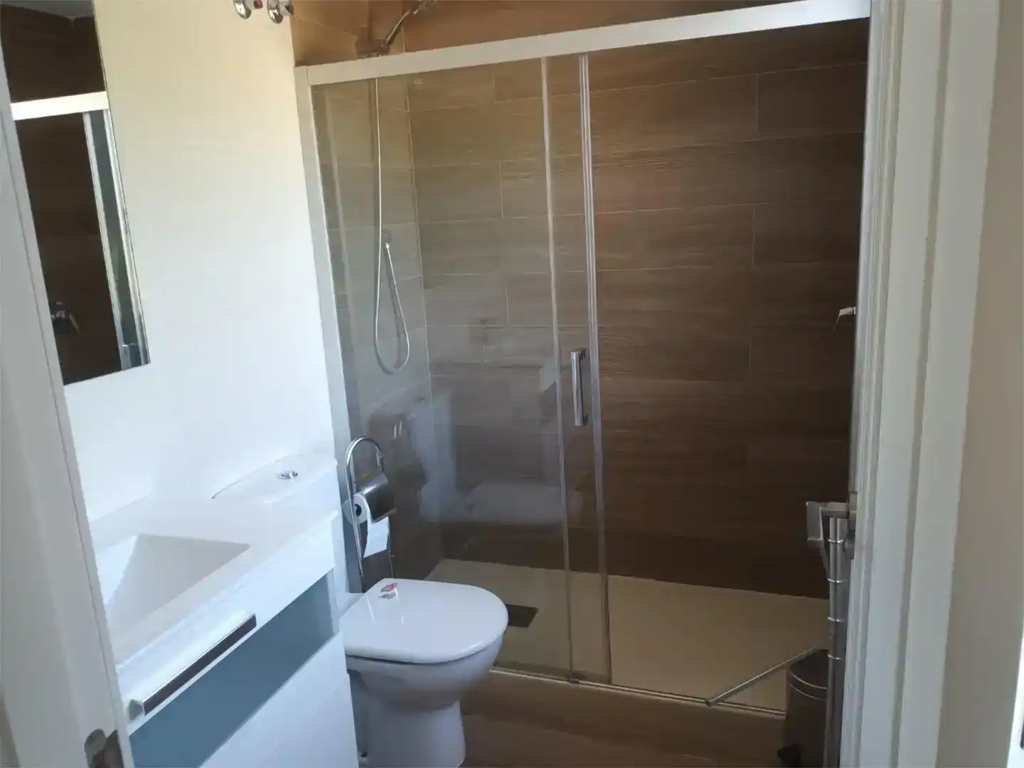 Bathroom of Flat for rent in Mérida  with Air Conditioner, Washing machine and Microwave