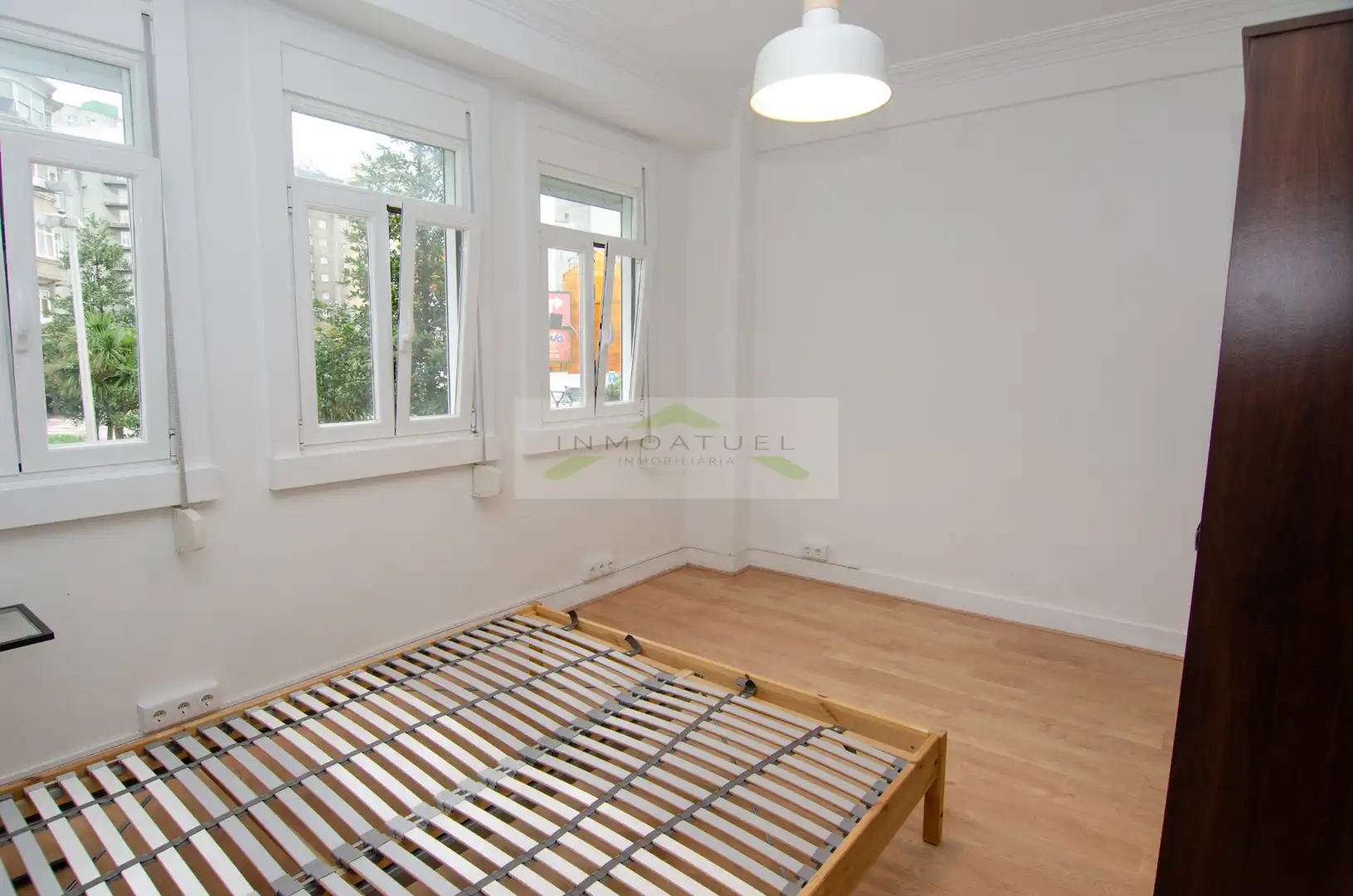 Bedroom of Flat for rent in A Coruña Capital   with Furnished, Oven and Washing machine