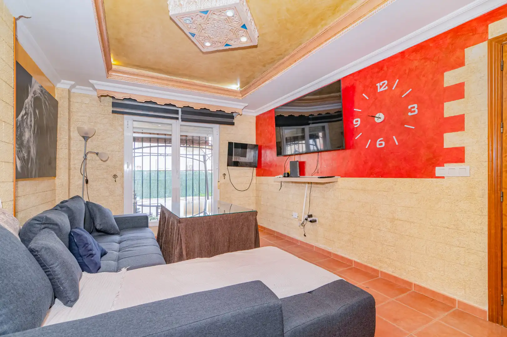 Sala de estar de Casa o chalet en venta en Alfacar con Balcón
