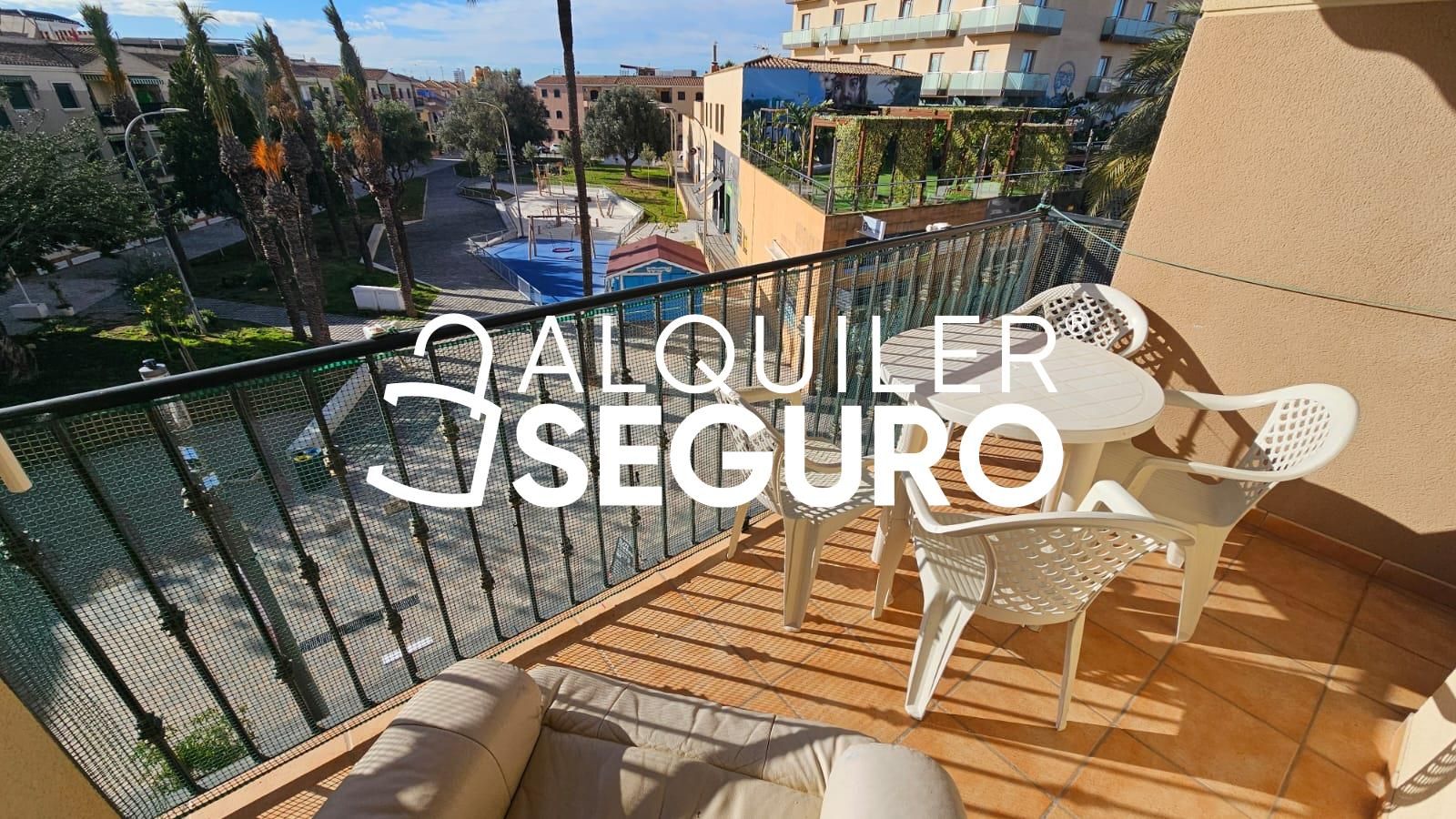 Terrace of Flat to rent in Los Alcázares  with Terrace and Furnished