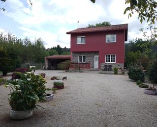 Exterior view of House or chalet for sale in Carballo  with Furnished