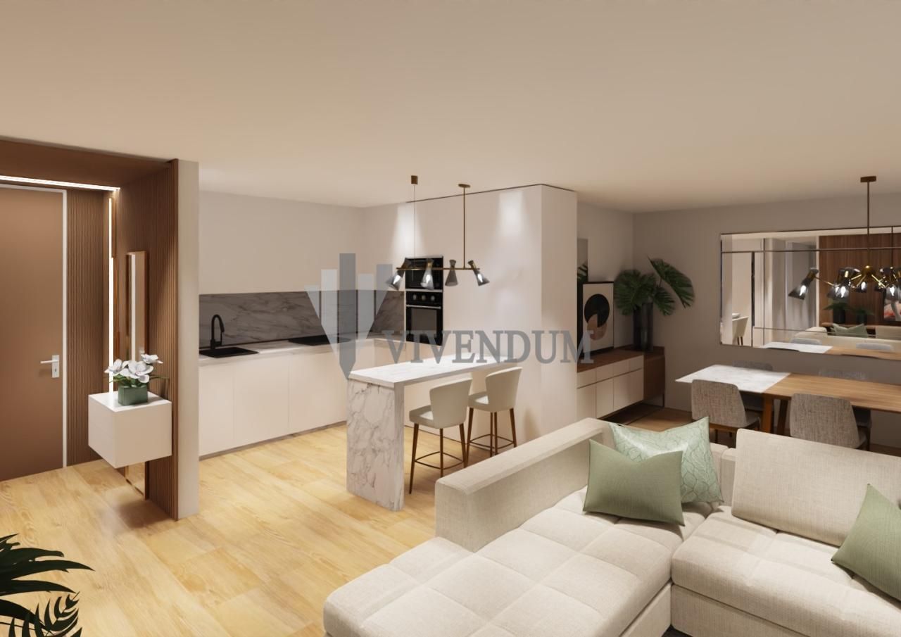 Living room of Apartment for sale in Vigo   with Heating, Terrace and Swimming Pool