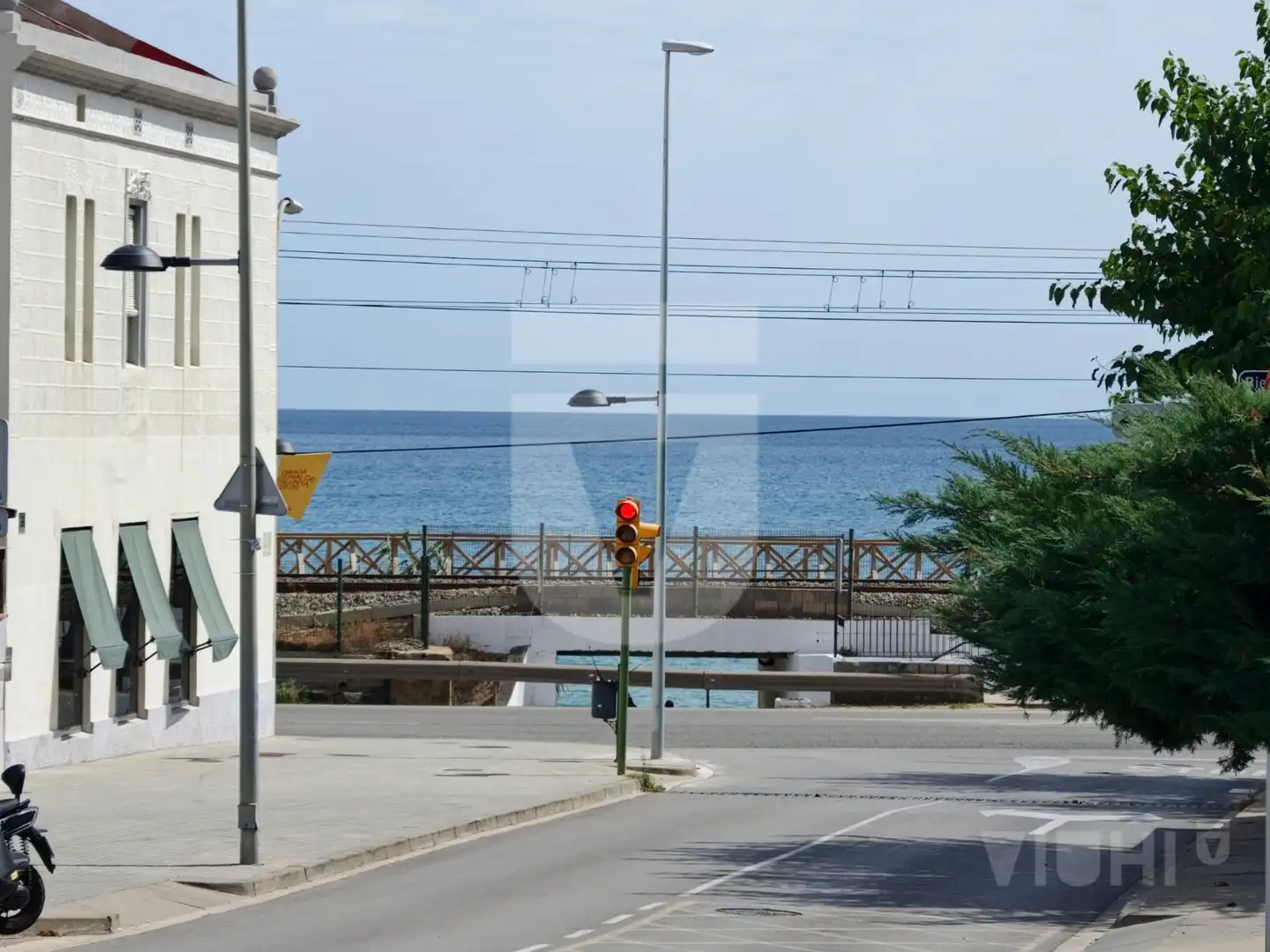 Vista exterior de Piso en venta en Montgat con Aire acondicionado, Calefacción y Parquet