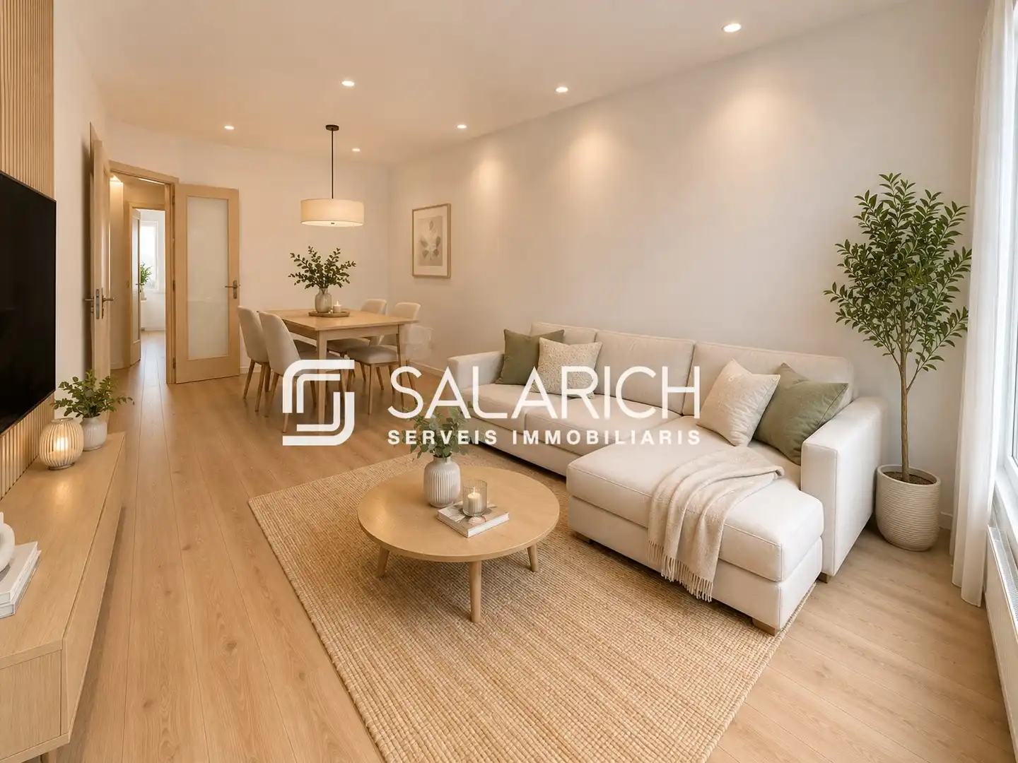 Living room of Flat for sale in Barcelona  with Heating