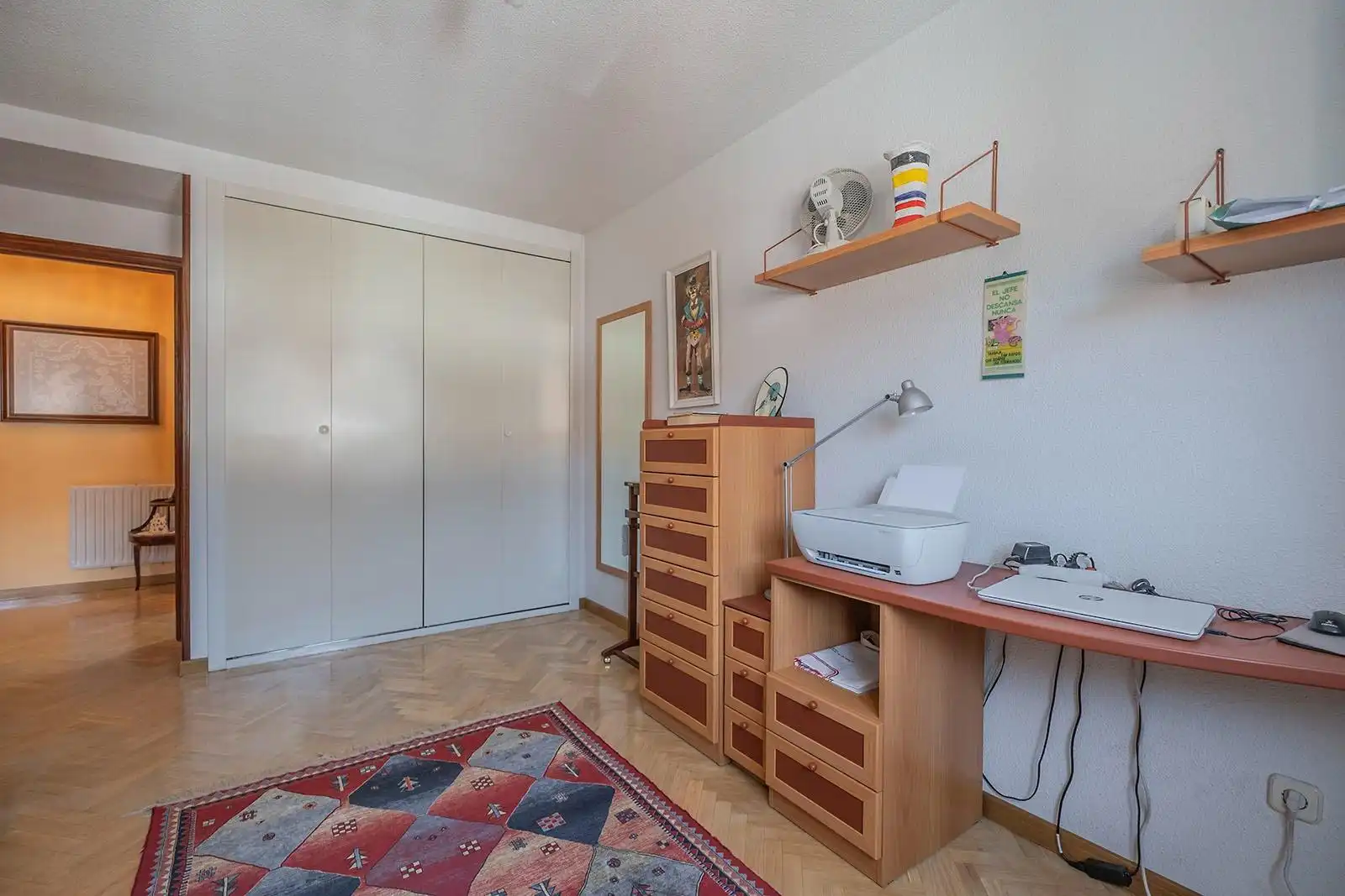 Habitación de Casa adosada en venta en Tres Cantos con Calefacción, Jardín privado y Parquet
