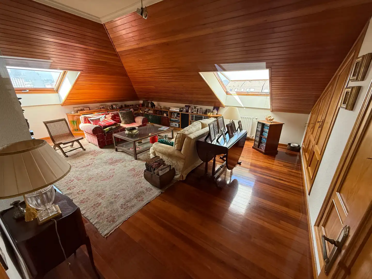 Living room of Attic for sale in Oviedo   with Heating and Storage room