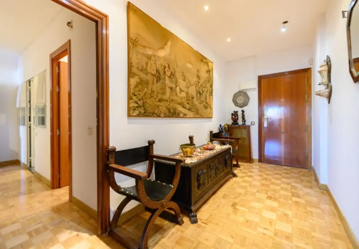 Apartament de lloguer en Madrid amb Aire condicionat, Moblat i Forn