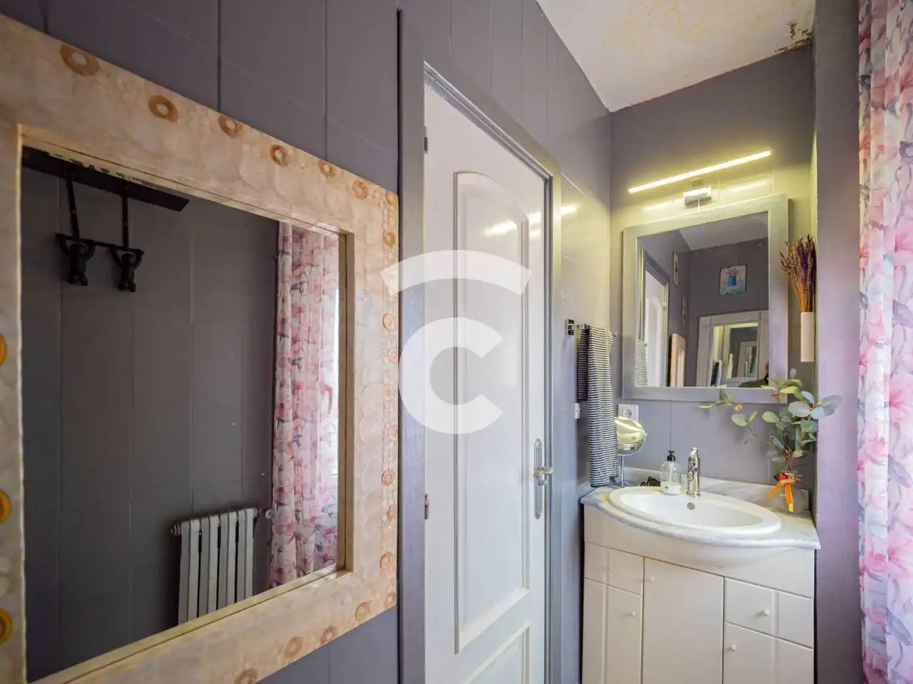 Baño de Casa adosada en venta en Roda de Ter con Calefacción y Terraza
