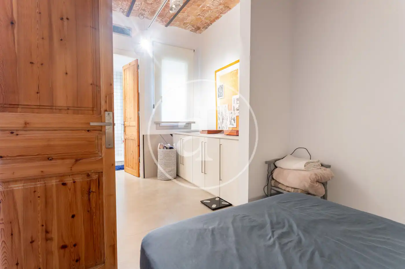 Bedroom of Flat for sale in Barcelona  with Air Conditioner, Heating and Terrace