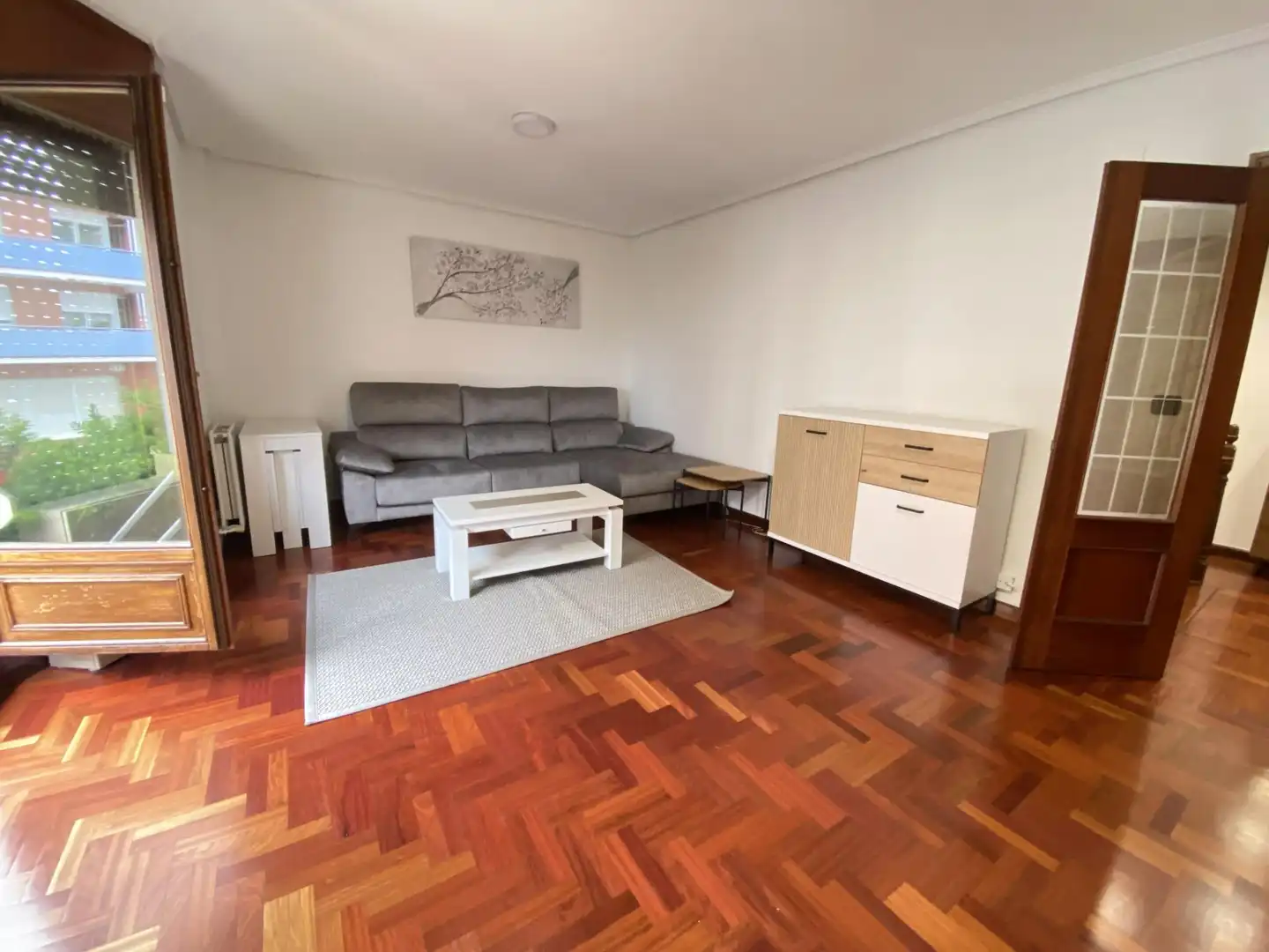 Sala de estar de Piso en venta en Leioa con Calefacción, Jardín privado y Terraza