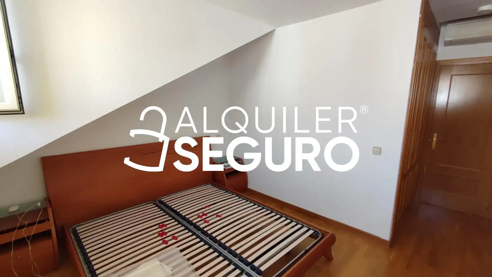 Schlafzimmer von Wohnung zur Miete in Fuente El Saz de Jarama mit Klimaanlage und Heizung