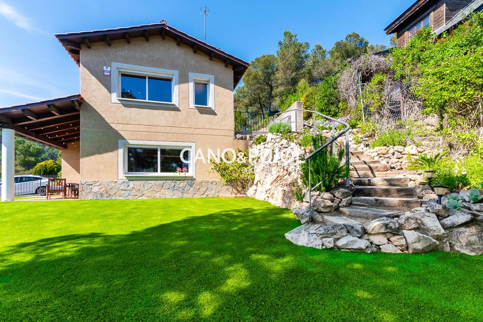 Jardín de Casa o chalet en venta en Corbera de Llobregat con Calefacción, Terraza y Trastero
