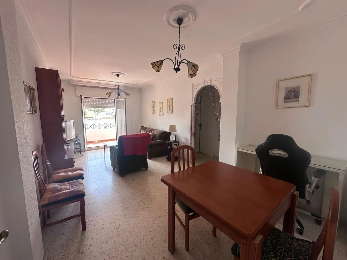 Sala d'estar de Pis de lloguer en Chiclana de la Frontera