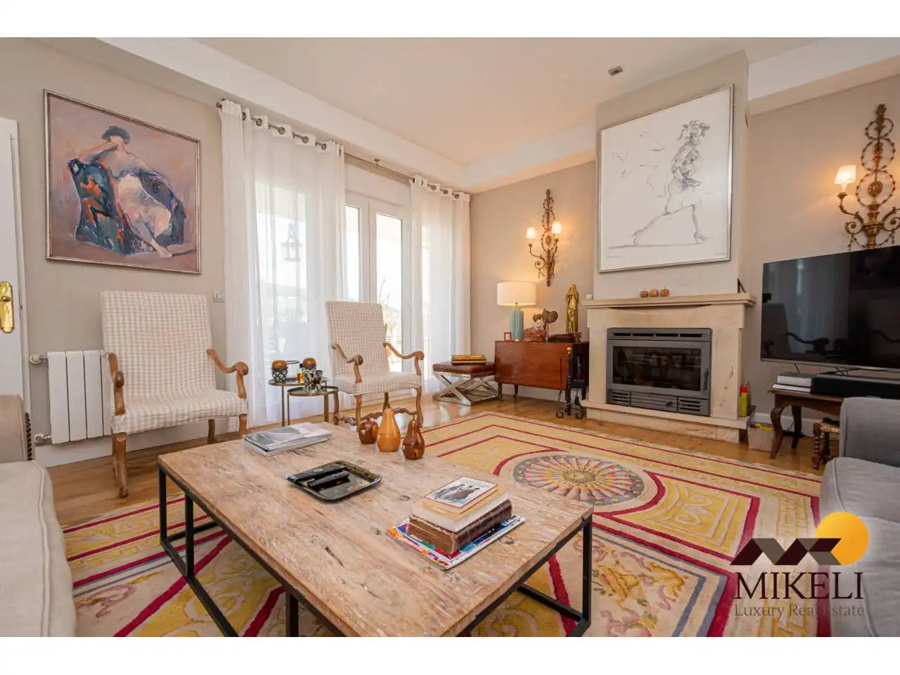 Sala de estar de Casa o chalet en venta en Meruelo con Calefacción, Jardín privado y Terraza