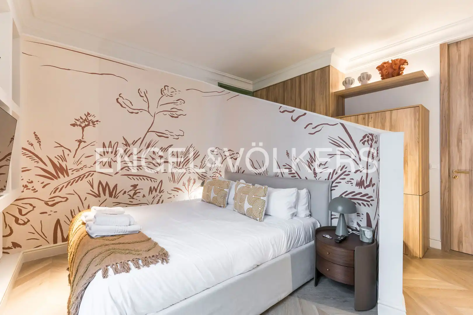 Habitación de Apartamento de alquiler en Rivas-Vaciamadrid con Aire acondicionado, Calefacción y Amueblado