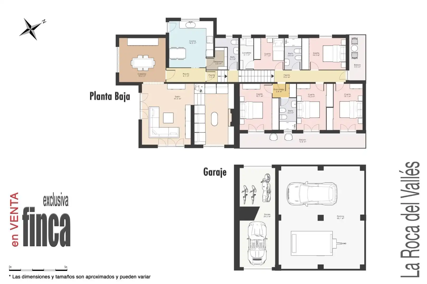 Houses for sale in La Roca del Vallès  with Private garden, Terrace and Storage room