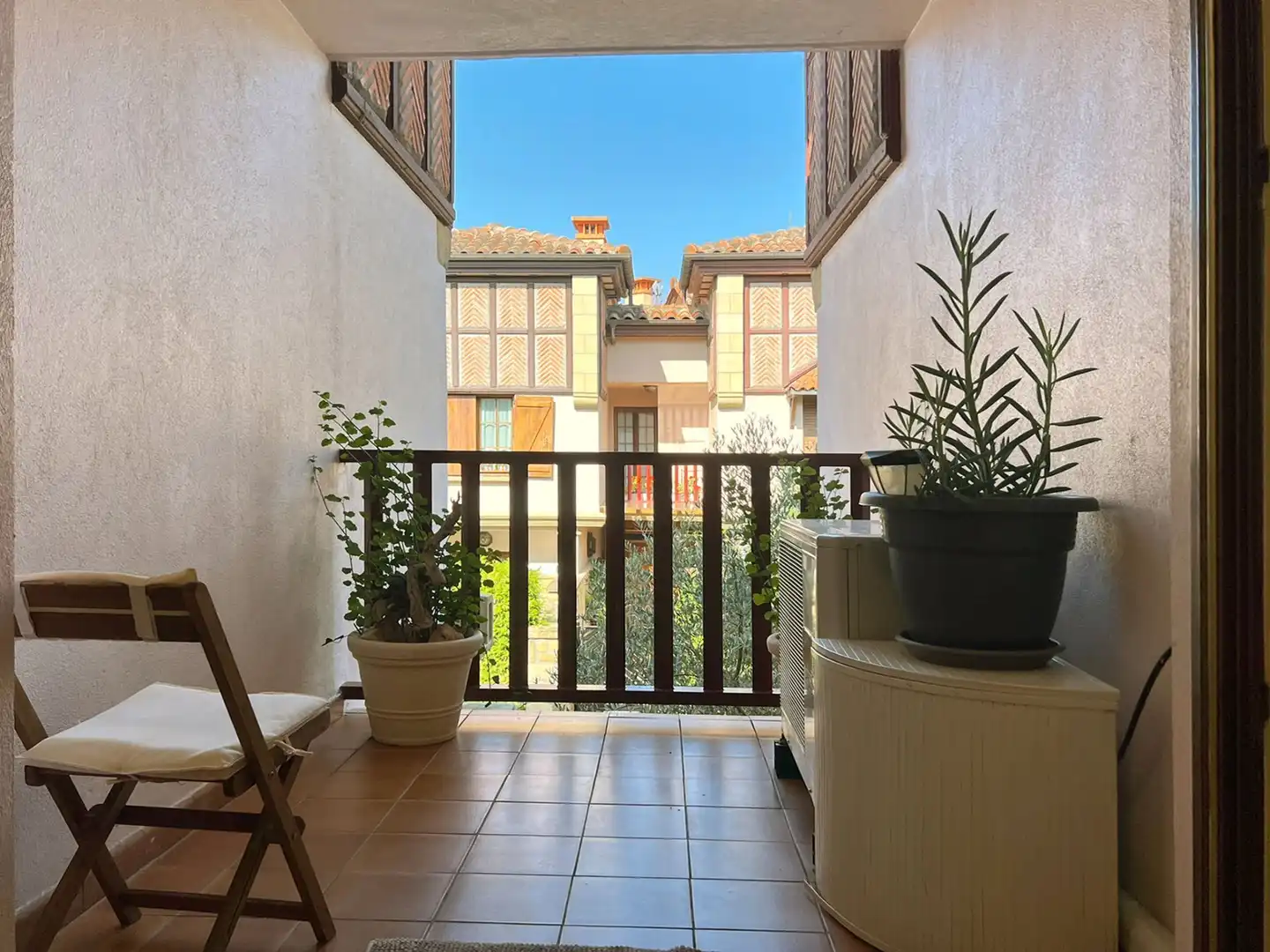 Terraza de Casa adosada en venta en Zarautz con Aire acondicionado, Calefacción y Jardín privado