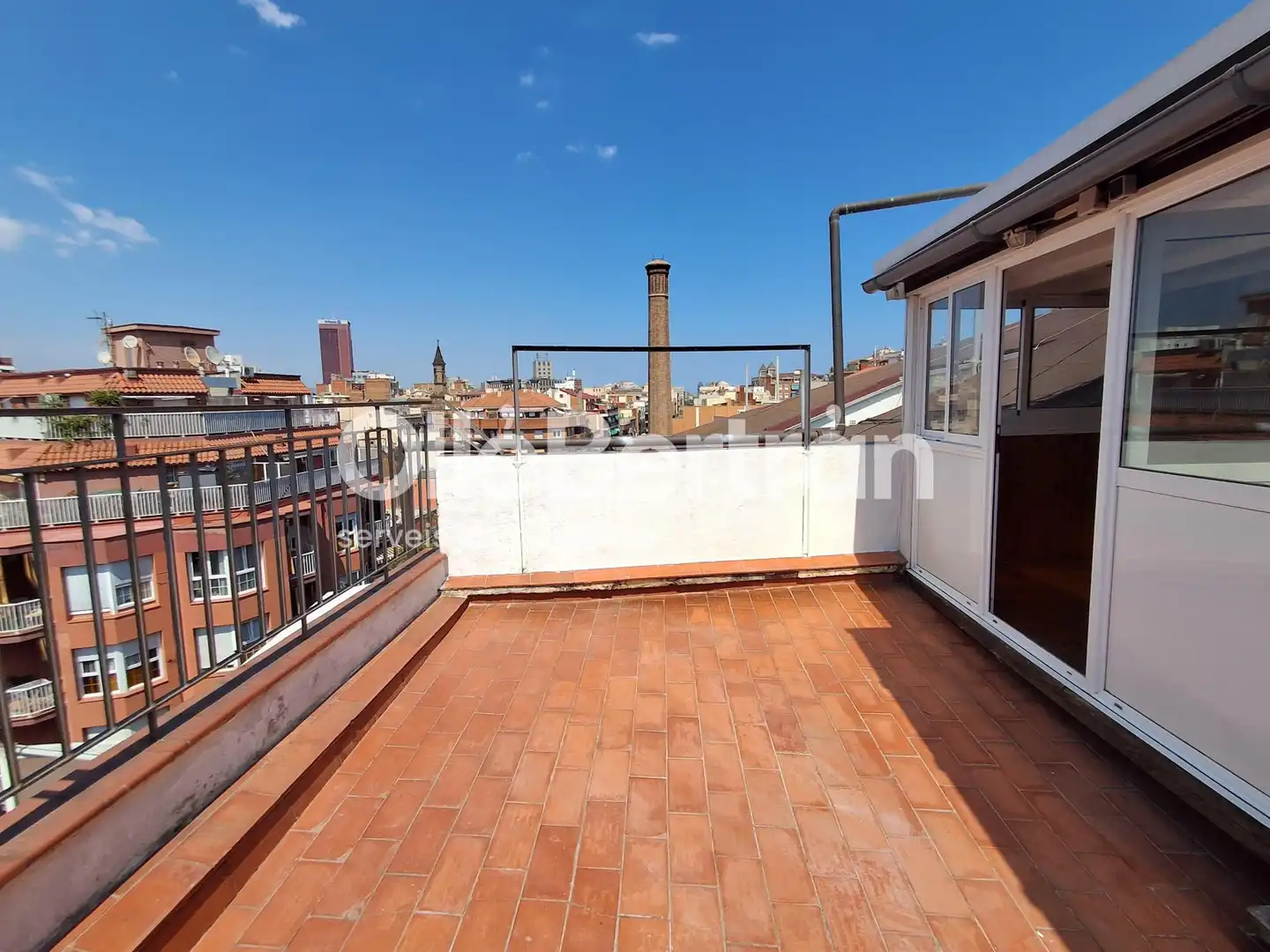 Terrassa de Oficina de lloguer en Sants - Montjuïc