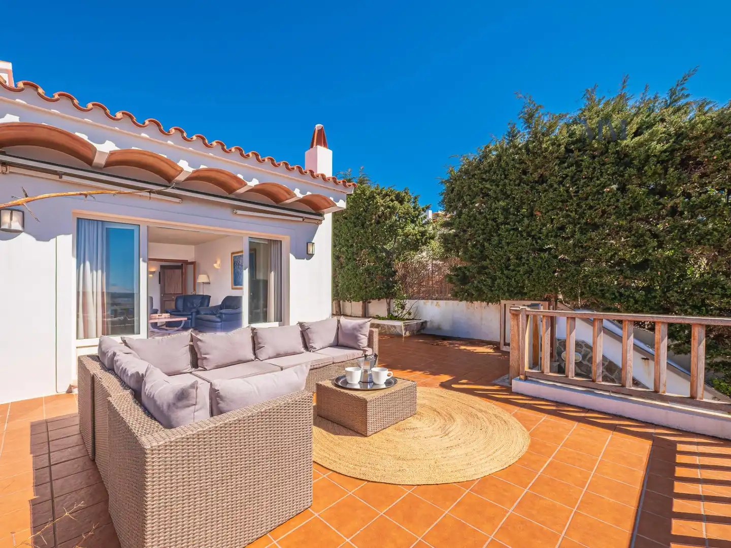 Terrasse von Haus oder Chalet zum Verkauf in Maó - Mahón mit Klimaanlage, Privatgarten und Terrasse