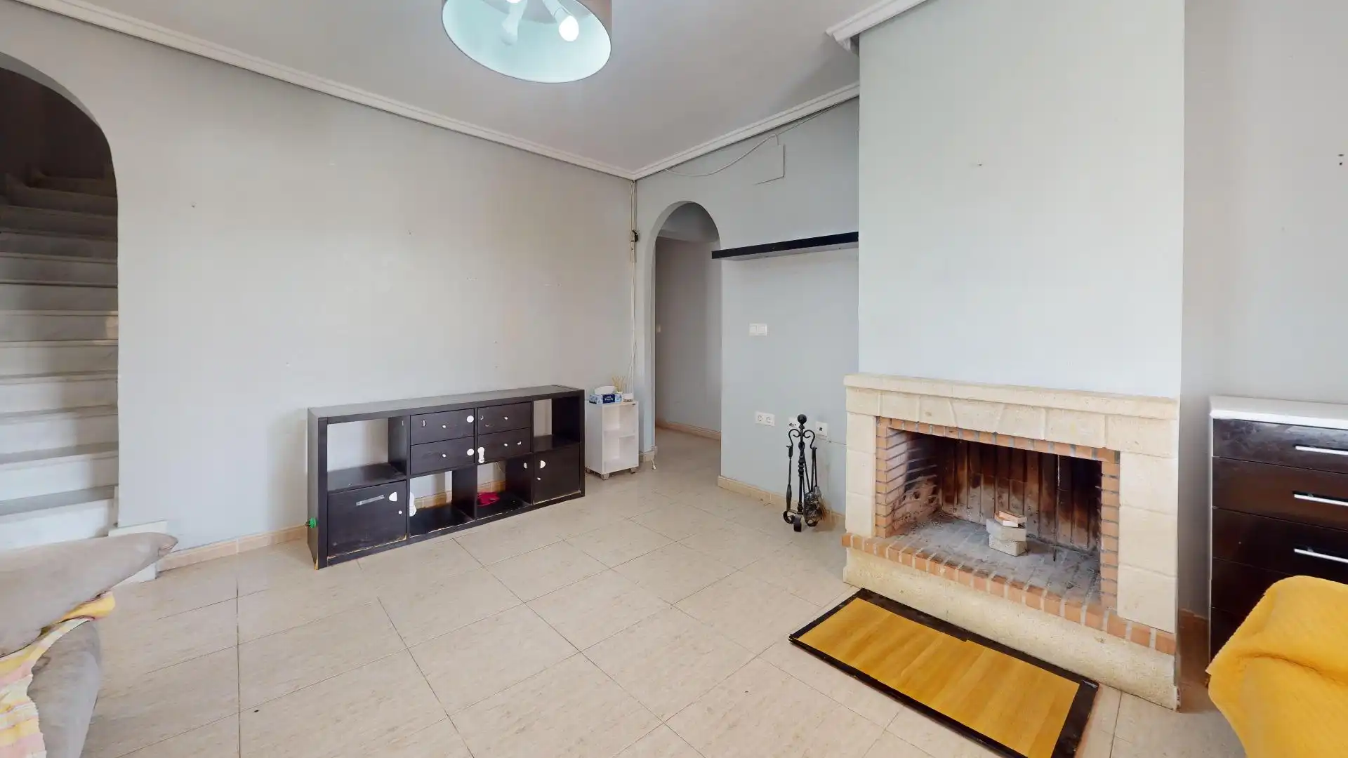 Sala de estar de Casa adosada en venta en Monforte del Cid con Jardín privado