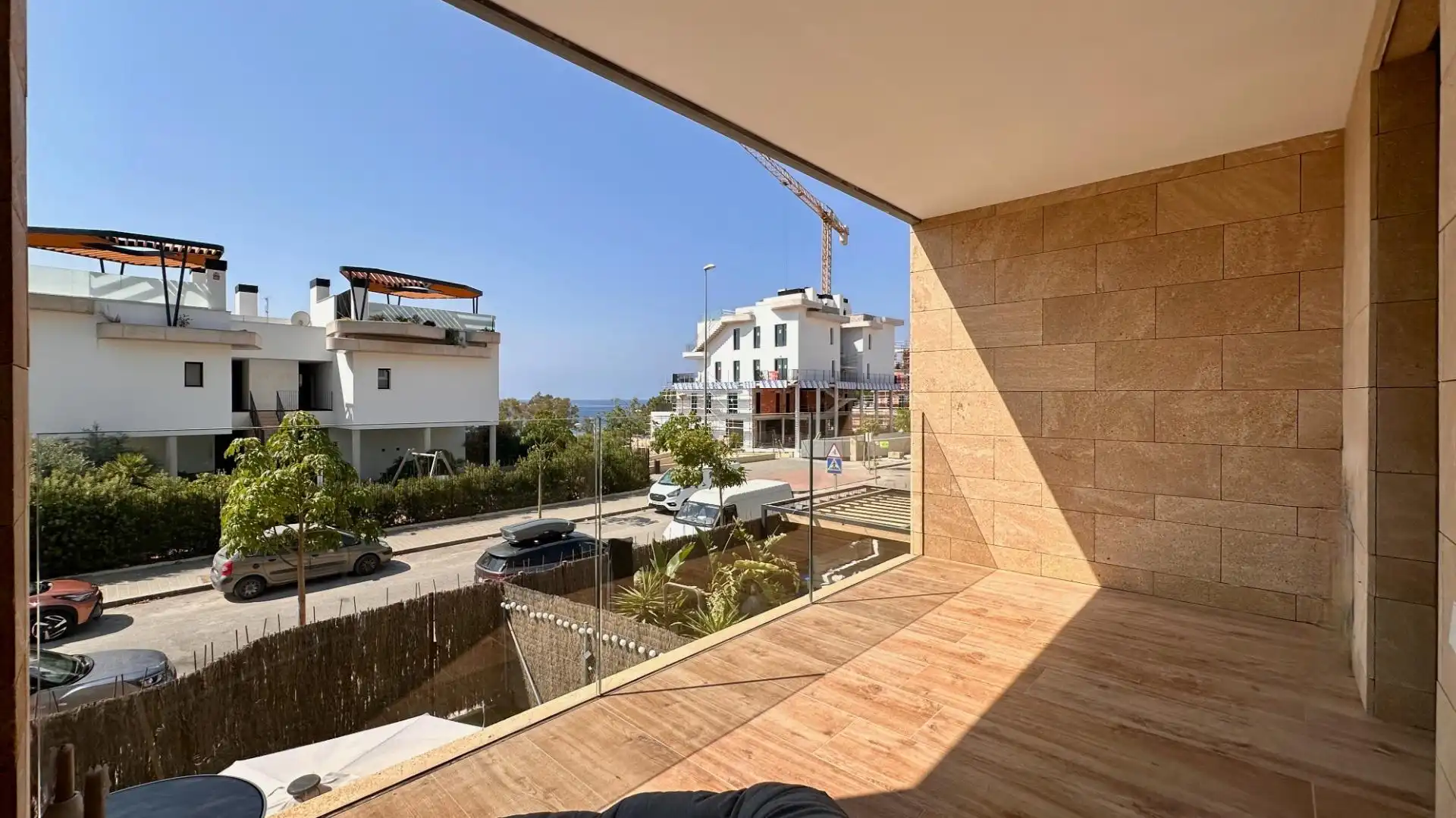 Terrassa de Dúplex de lloguer en Villajoyosa / La Vila Joiosa amb Aire condicionat, Calefacció i Jardí privat