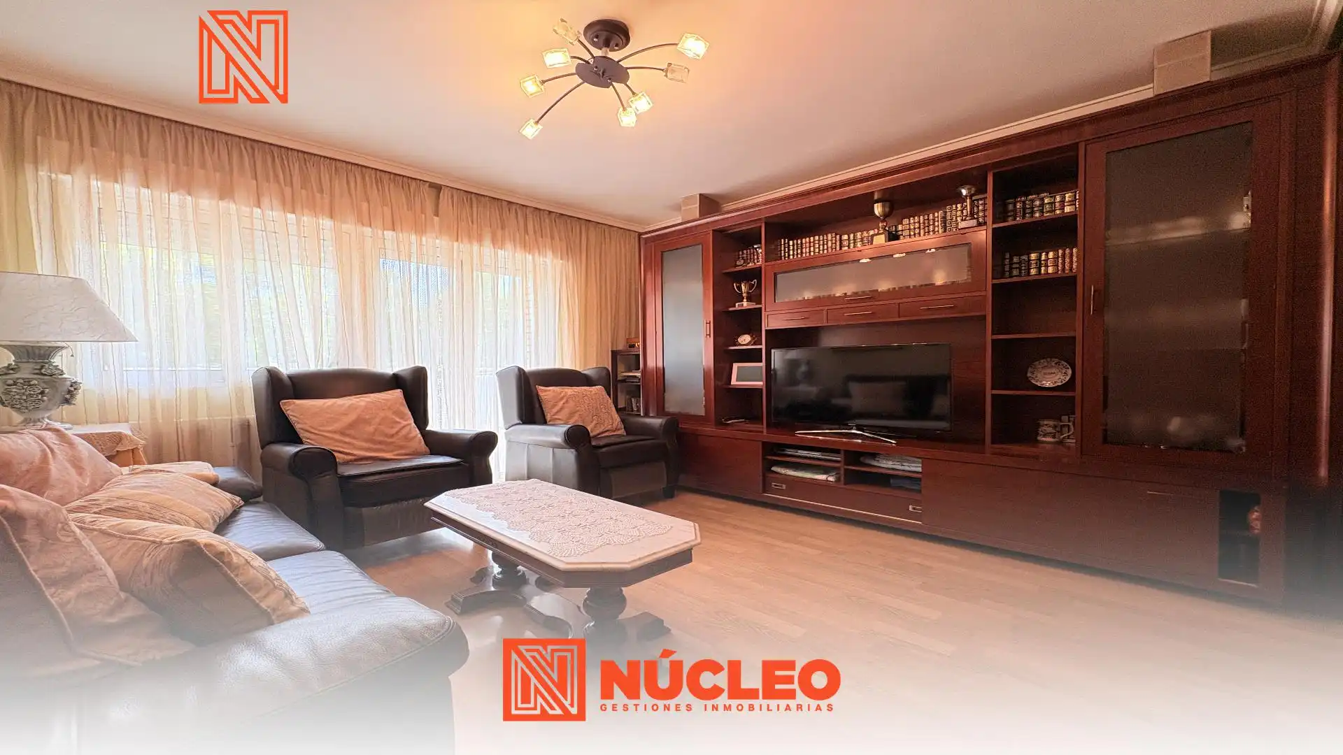 Sala de estar de Piso en venta en Zaragoza con Aire acondicionado, Calefacción y Terraza