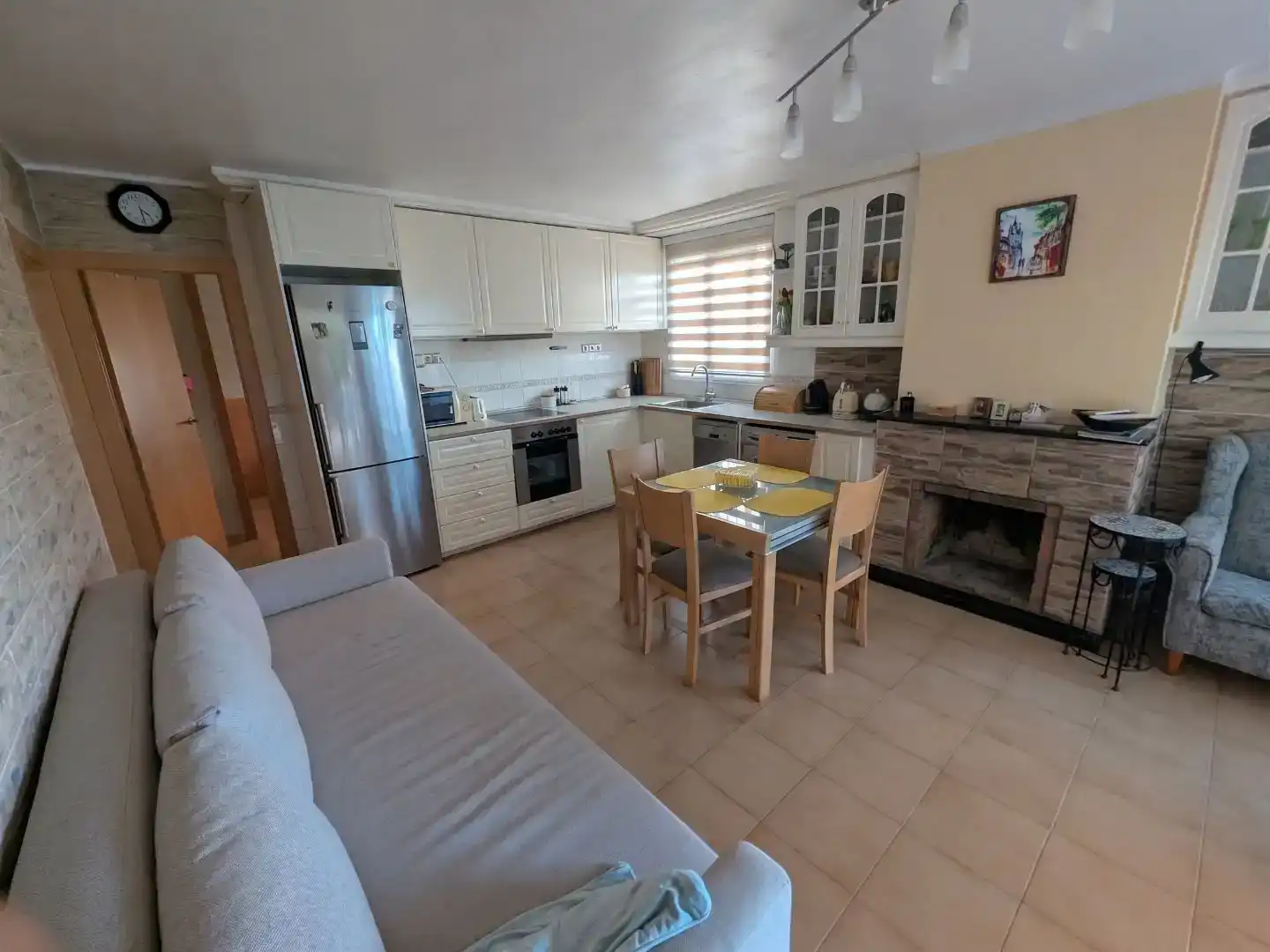 Cocina de Piso en venta en Cubelles con Aire acondicionado, Jardín privado y Amueblado