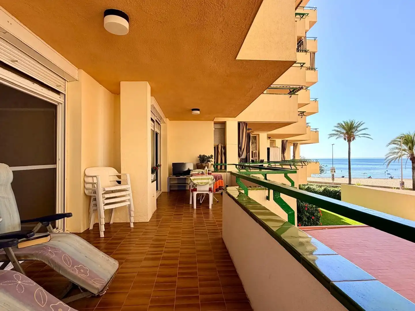 Terrasse von Wohnung zum Verkauf in Cunit mit Terrasse, Abstellraum und Möbliert