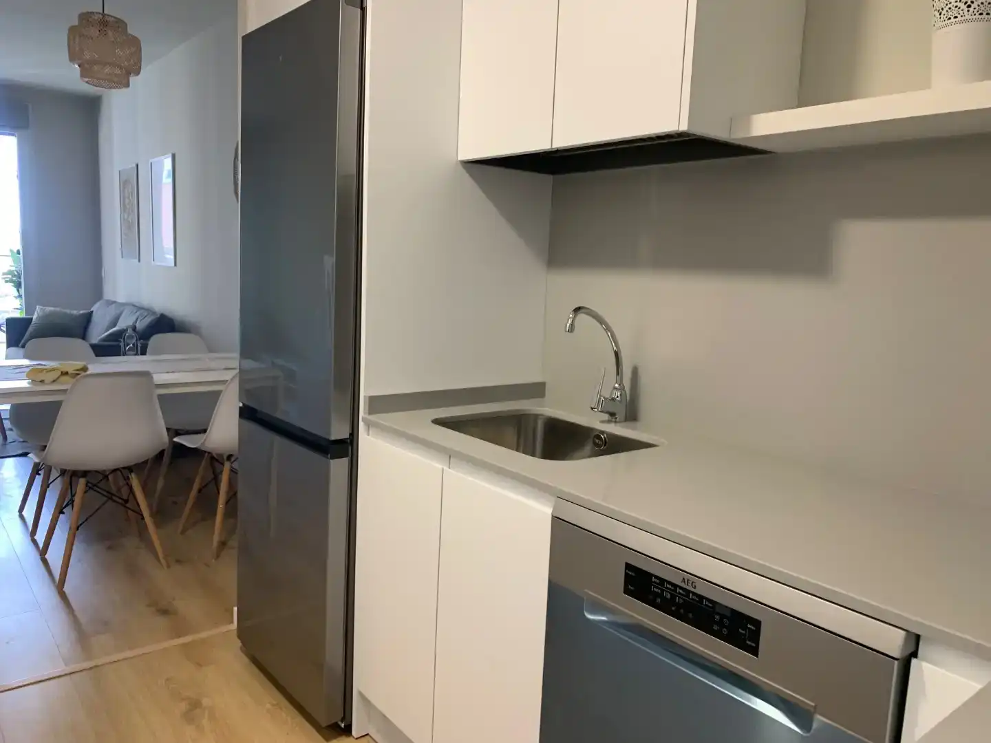 Kitchen of Flat for rent in Las Palmas de Gran Canaria  with Parquet flooring, Swimming Pool and Furnished